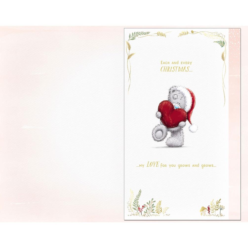 One I Love Handmade Me to You Bear Christmas Card Extra Image 1